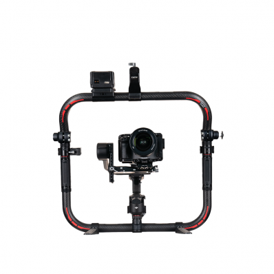 DJI RS 4 Pro gimbal Ring Grip front met camera